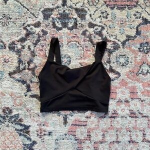 Black Sports Bra